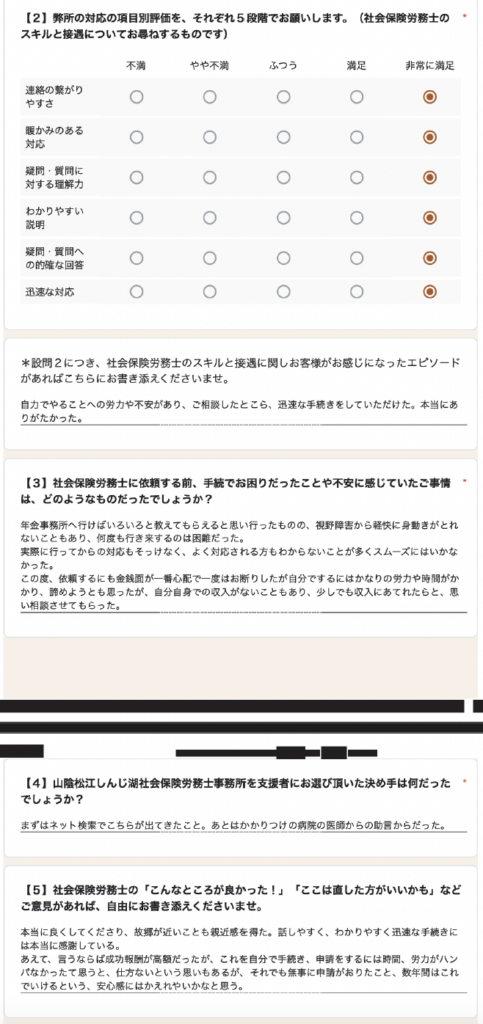 費用をかけてでも無事に認定されたこと、そして更新まではこれで生活できるという安心感には替えられません。