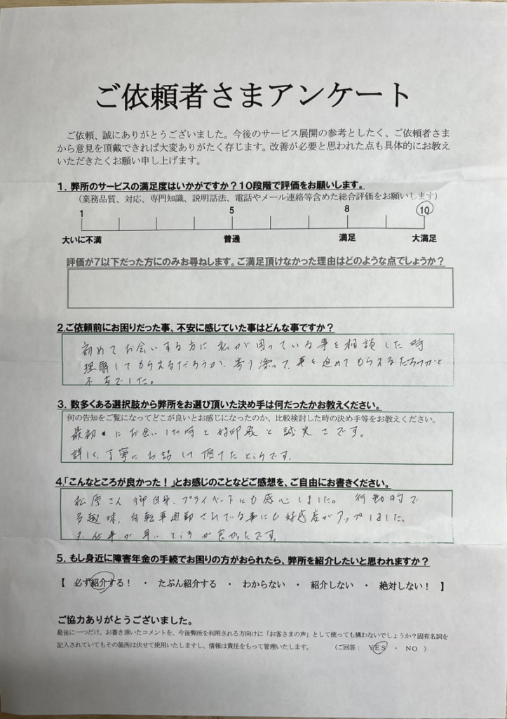 いくら専門家とは言え、初対面の人に自分の困っていることを相談して理解してもらえるのか、そして…